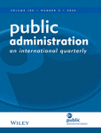 Public Administration 期刊封面