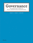 Governance 期刊封面