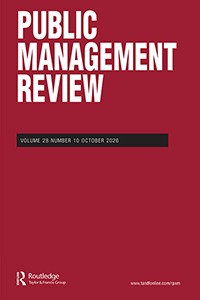 Public Management Review 期刊封面